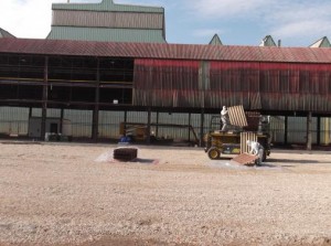 Rimozione amianto su struttura in ferro